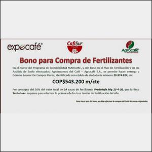 Fertilizer coupon